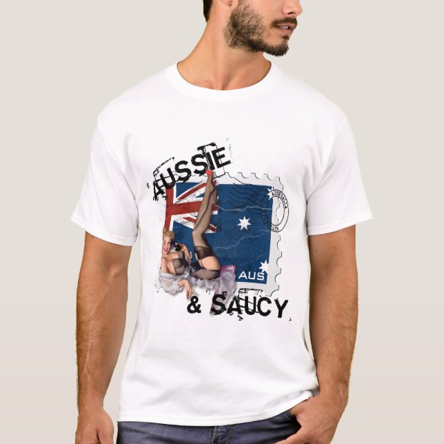T-shirt Le kitsch Bitsch : Pin- australien et hardi (Devant)