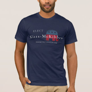 T-shirt Le Kitts-McKibben font campagne chemise