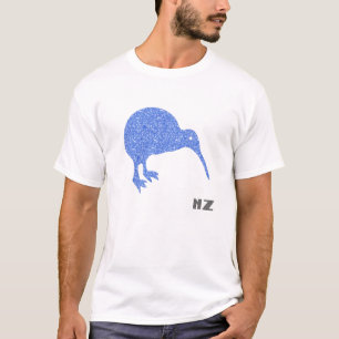 T-shirt Le kiwi de la Nouvelle Zélande badine la chemise