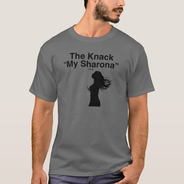 T-shirt Le Knack "My Sharona" Sensation Rock des années 19 (Devant)
