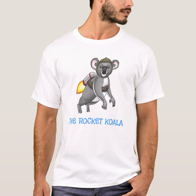 T-shirt Le Koala Fusée (Devant)