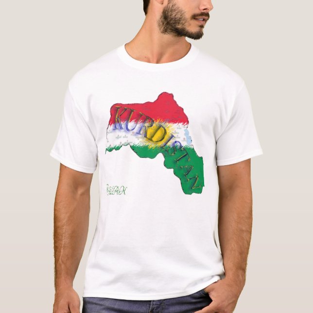 T-shirt le Kurdistan (Devant)