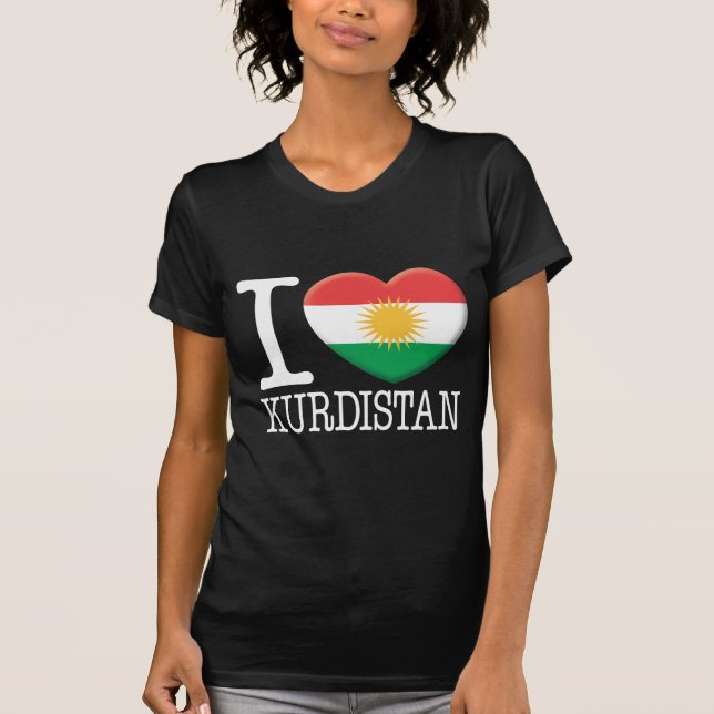 T-shirt Le Kurdistan (Devant)