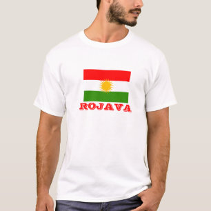 T-shirt Le Kurdistan de Rojava la terre des Kurdes