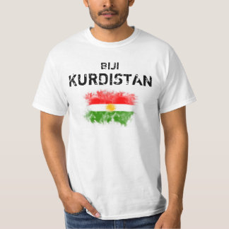 T-shirt Le Kurdistan tee-shirt with « Biji Kurdistan "
