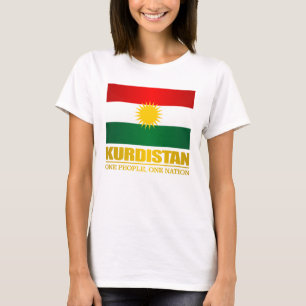 T-shirt Le Kurdistan (une personnes, une nation)