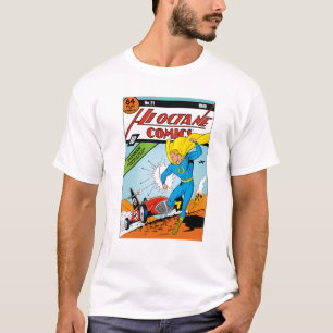T-shirt Le L pièce en t des hommes des bandes dessinées