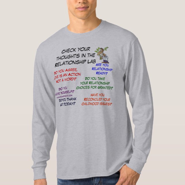 T-shirt Le laboratoire de rapport (Devant)