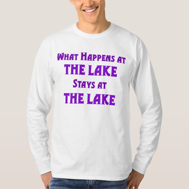 T-shirt Le lac (Devant)