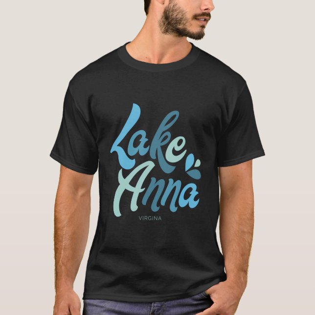 T-shirt Le lac Anna Virginia (Devant)