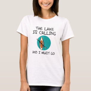 T-shirt Le lac appelle