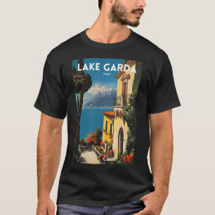 T-shirt Le lac de Garde