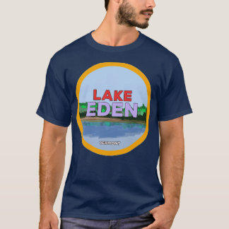T-shirt Le lac Eden Vermont