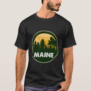 T-shirt Le lac Maine Moosehead