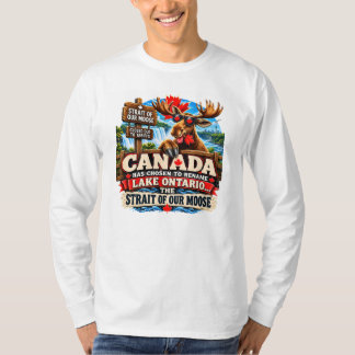 T-shirt Le lac Ontario est maintenant le détroit de notre
