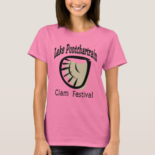 T-shirt Le lac Pontchartrain Clam Fest