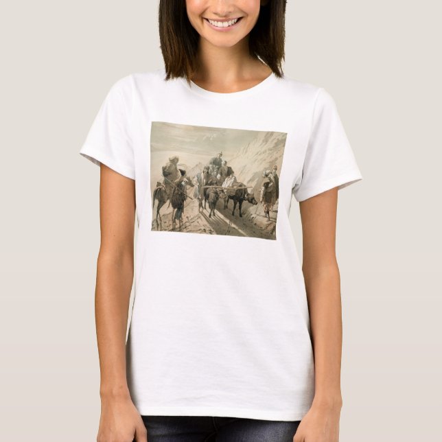 T-shirt Le lac Sevang ou Cockcha, Transcaucasia, plaque 2 (Devant)