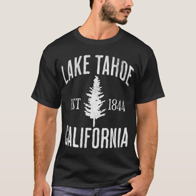 T-shirt Le lac Tahoe (Devant)