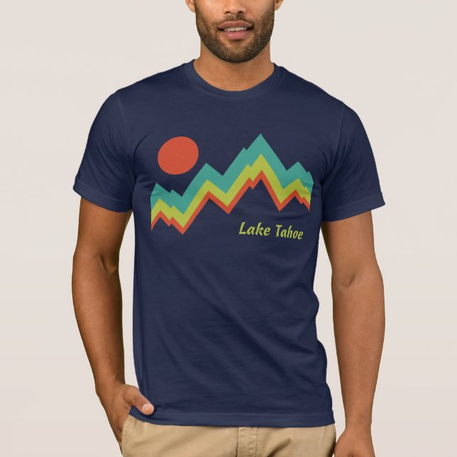 T-shirt Le lac Tahoe (Devant)