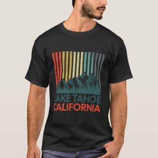 T-shirt Le lac Tahoe California Nature Randonnée