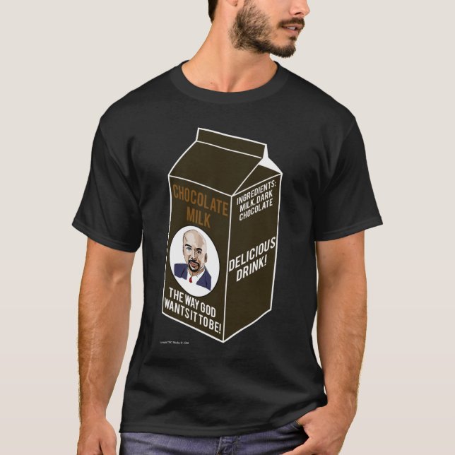 T-shirt Le lait chocolaté de Nagin (Devant)