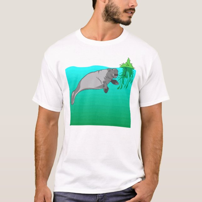 T-shirt Le lamantin ! (Devant)
