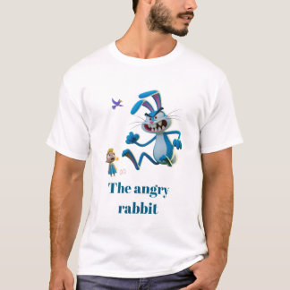 T-shirt Le lapin en colère