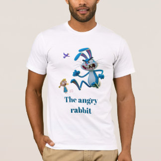 T-shirt Le lapin en colère