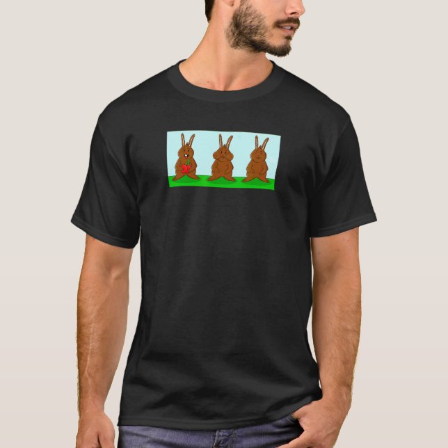 T-shirt Le Lapin Et La Cerise 1 (Devant)