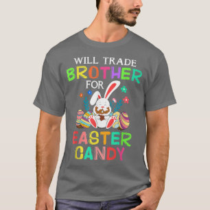 T-shirt Le Lapin Mange Des Oeufs De Chocolat Vont Échanger