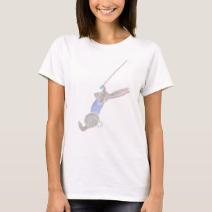 T-shirt Le lapin sur le trapèze de vol