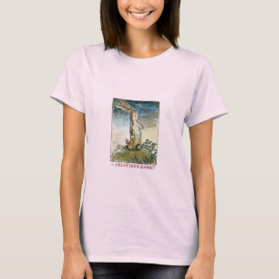 T-shirt Le lapin Velveteen - T pour femmes