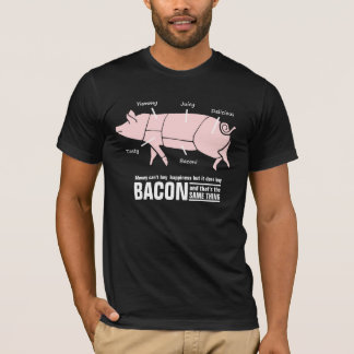 T-shirt Le lard est diagramme drôle de boucher de porc de