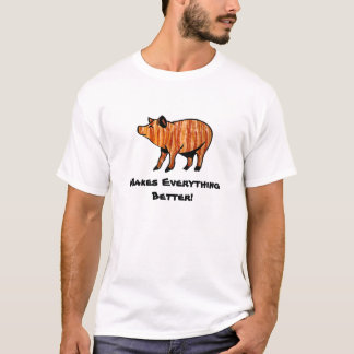 T-shirt Le lard rend tout meilleur !