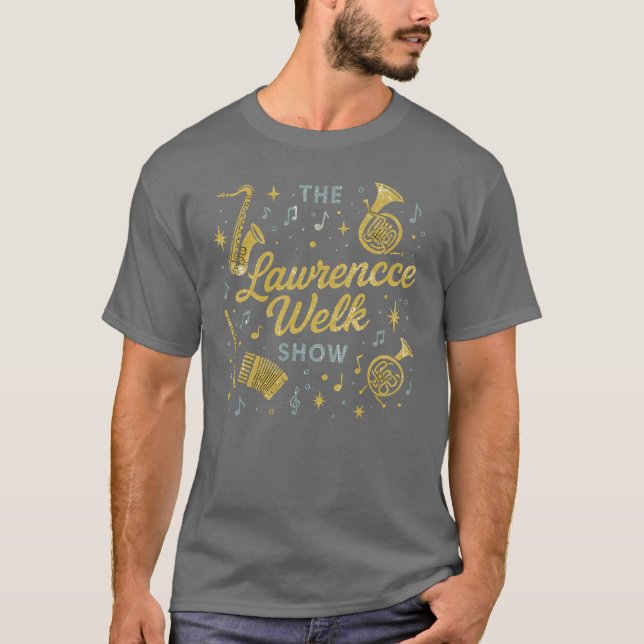 T-shirt Le Lawrence Welk Show (Devant)