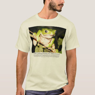 T-shirt Le lèchement de cette grenouille peut vous rendre
