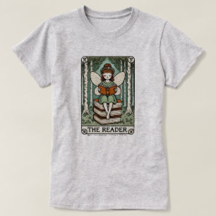 T-shirt Le lecteur Fairy Tarot Card