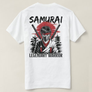 T-shirt Le légendaire guerrier samouraï