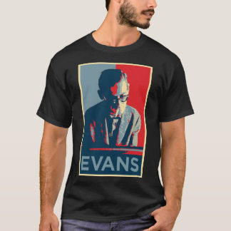 T-shirt Le légendaire pianiste de jazz Bill Evans