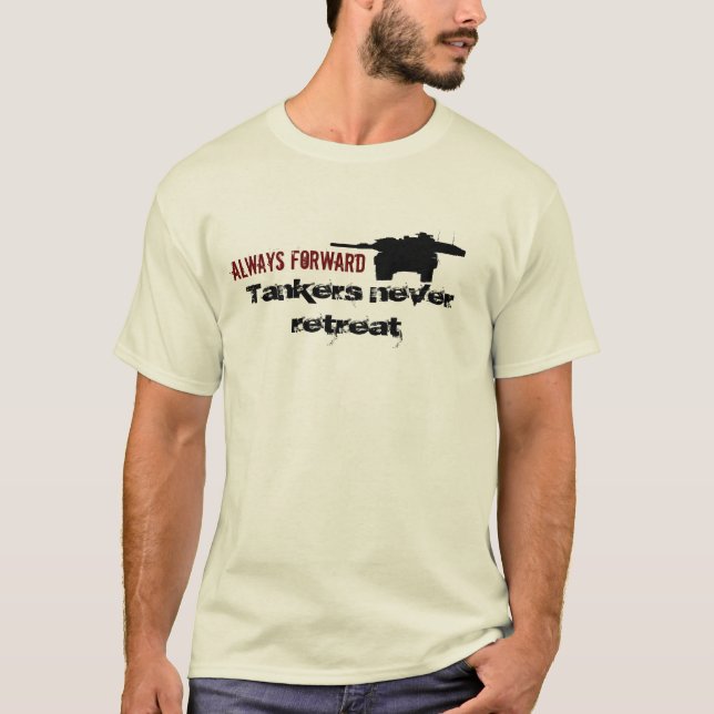 T-shirt Le léopard 2A5 expédient toujours la chemise (Devant)