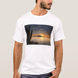 T-shirt Le lever de soleil sur Isla Danzante dans le golfe