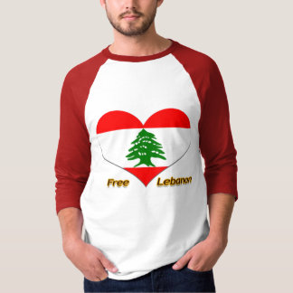 T-shirt Le Liban libre
