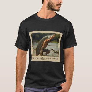 T-shirt Le lien de l'homme et Pirarucu - le géant de l'Ama