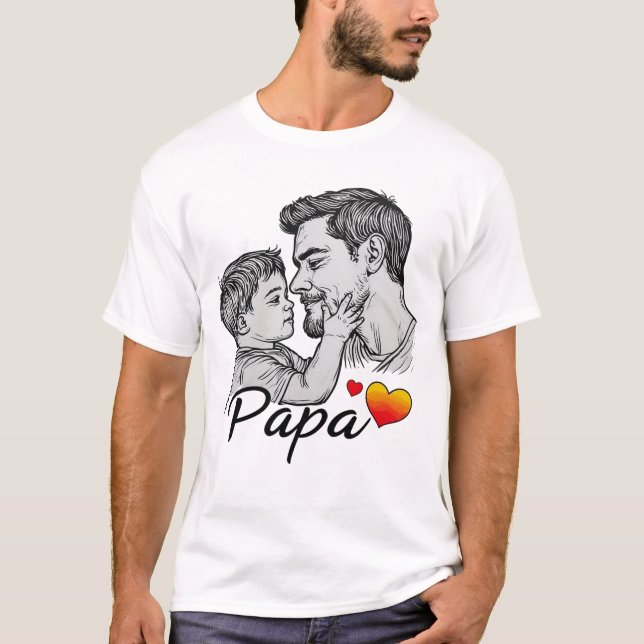 T-shirt Le Lien Paternel (Devant)