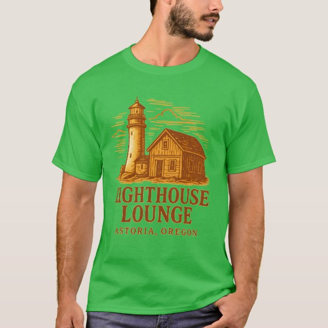 T-shirt Le Lighthouse Lounge (Devant)