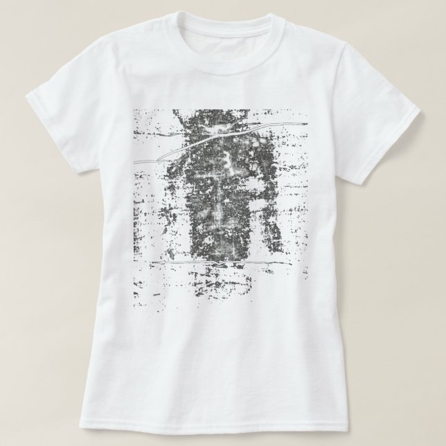 T-shirt Le linceul de Turin Saint-Face de Jésus (Design devant)