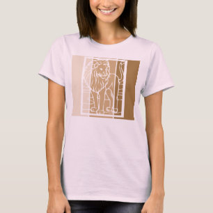 T-shirt Le lion