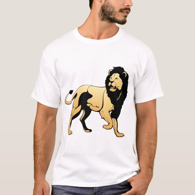 T-shirt Le lion de la fierté (Devant)