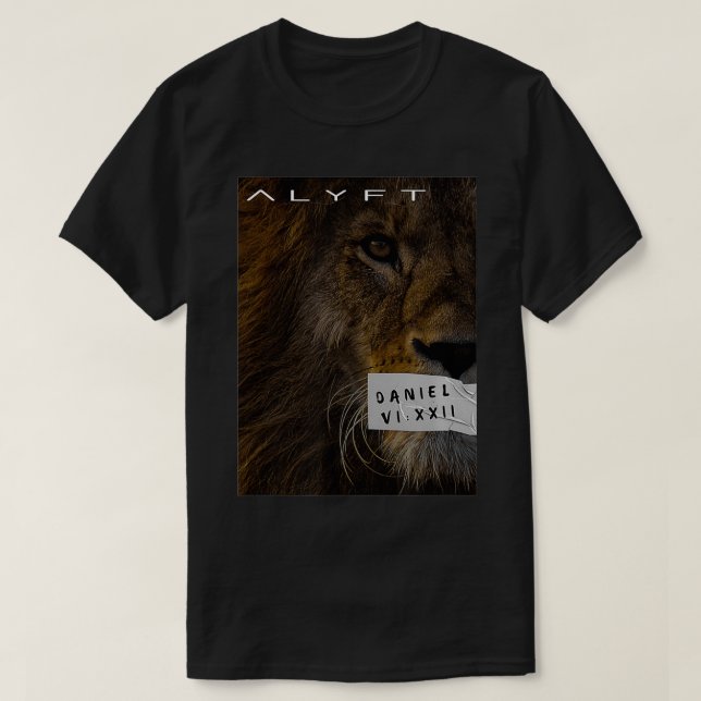 T-shirt Le lion en (Design devant)