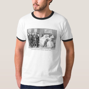 T-shirt Le lit de mort de Lincoln